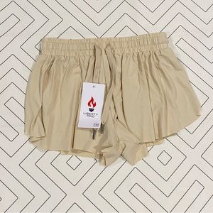NWT Liberty Pro Cream Shorts